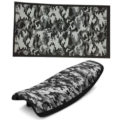 Capa Do Banco Emborrachada Camuflada Cinza Honda Turuna 125 / Xl 250 / Xlx 250 / Bros 125/150/160
