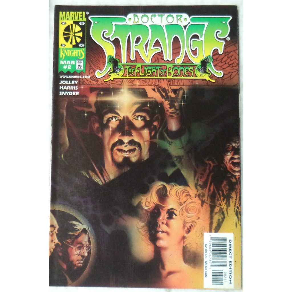 Hq Doctor Strange The Flight of Bones N° 2 Importado inglês