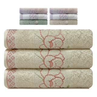 Kit Toalhas de Rosto Yuna 100 Algodão 3 Peças Karsten em Oferta na Shopee