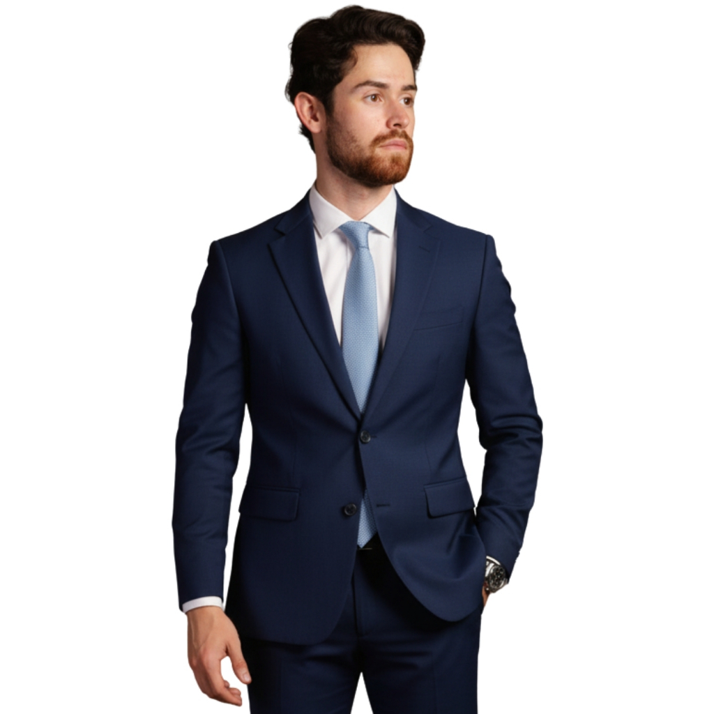 Blazer Masculino Paleto Slim Italiano Luxo Social Premium Microfibra Elastano Terno Classico Estilo Atual