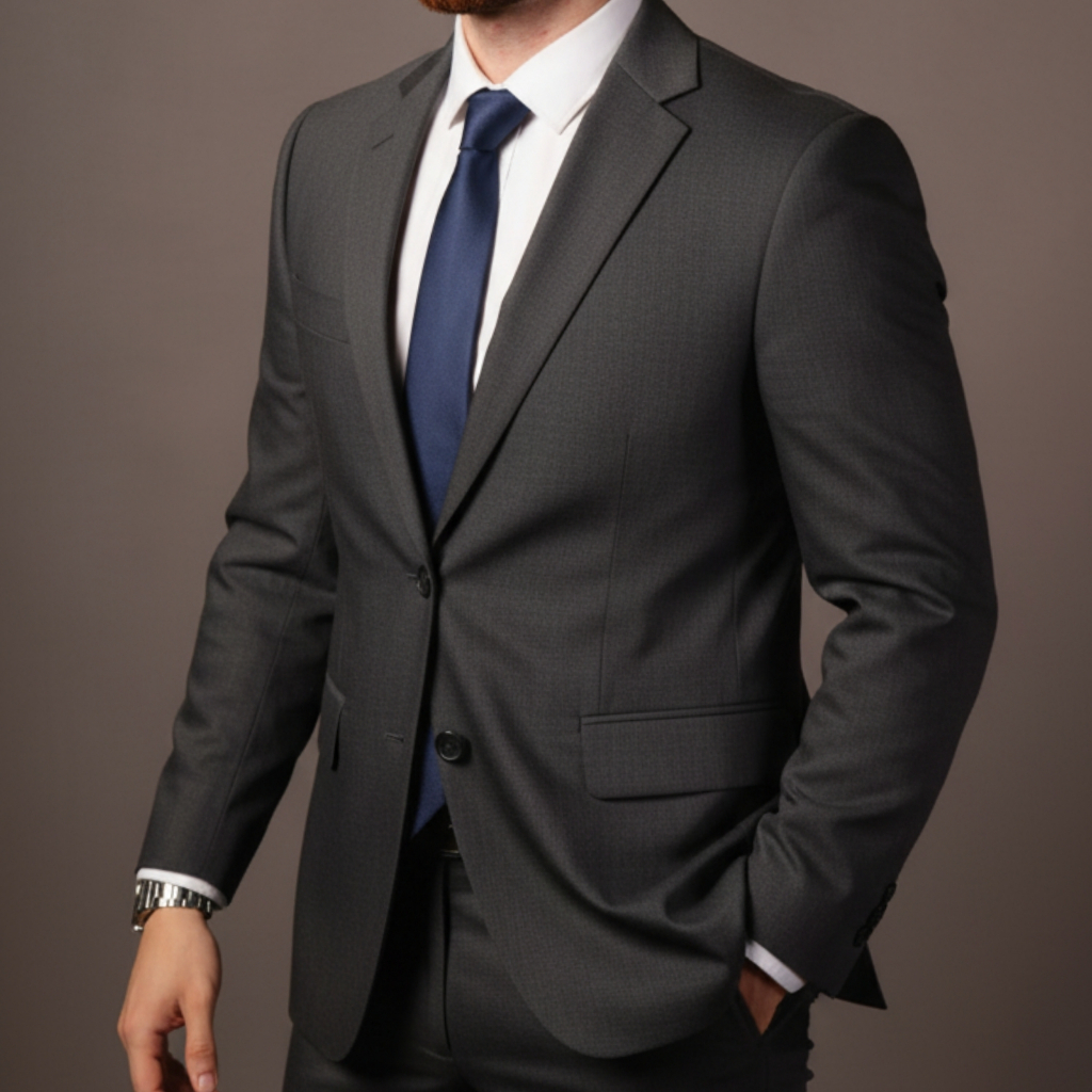 Blazer Paleto Masculino Slim Social Luxo Premium Italiano Microfibra Elastano Terno Classico Corte Elegante