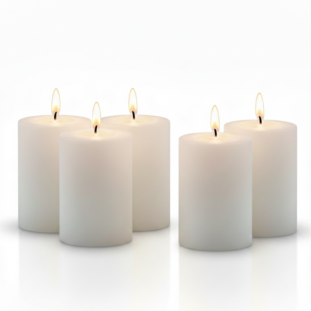 Velas Rechaud 6 Horas Kit 10 uni Lamparina Recho