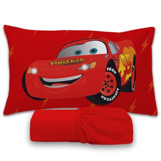 Jogo De Lençol 2 peças Infantil Temático De Personagens - Relâmpago Mcqueen em Oferta na Shopee