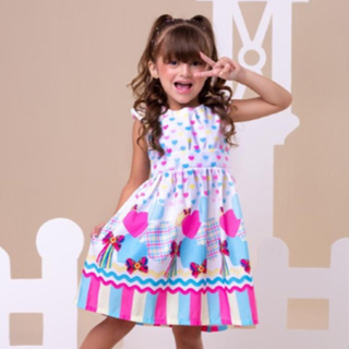 Vestido Xadrez Infantil Menina e Festa caipira São João em Oferta na Shopee