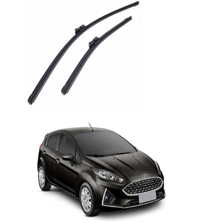 Par Palheta Limpador Parabrisa Ford New Fiesta 2010 Em Diant em Oferta na Shopee