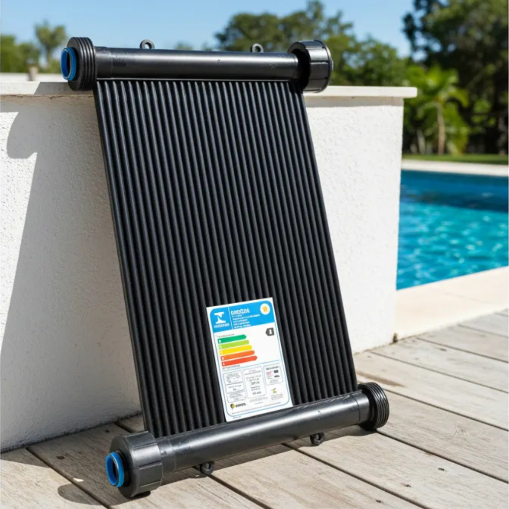 Placas Aquecedor Solar Piscina 2m TS Solar Kit 3 Unidades