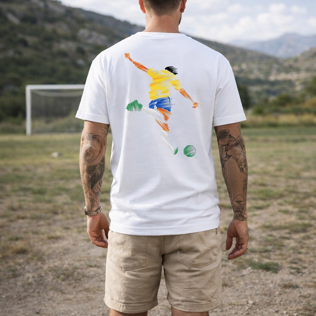 Camisa Camiseta Brasil Unissex Copa do Mundo 2026 Futebol Torcedor Branca