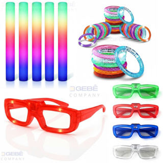Kit 60 Itens Festa Neon Completo -  Bastões + Pulseiras + Óculos De Led Casamento Aniversário Balada em Oferta na Shopee