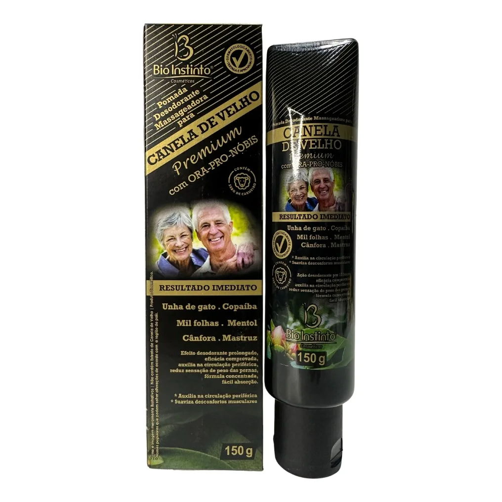 Pomada Massageadora Canela De Velho Premium 150g — imagem 2 de 2