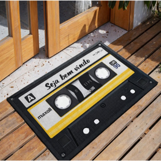 Tapete Divertido para quartos, Entrada de Portas Padrão em Oferta na Shopee