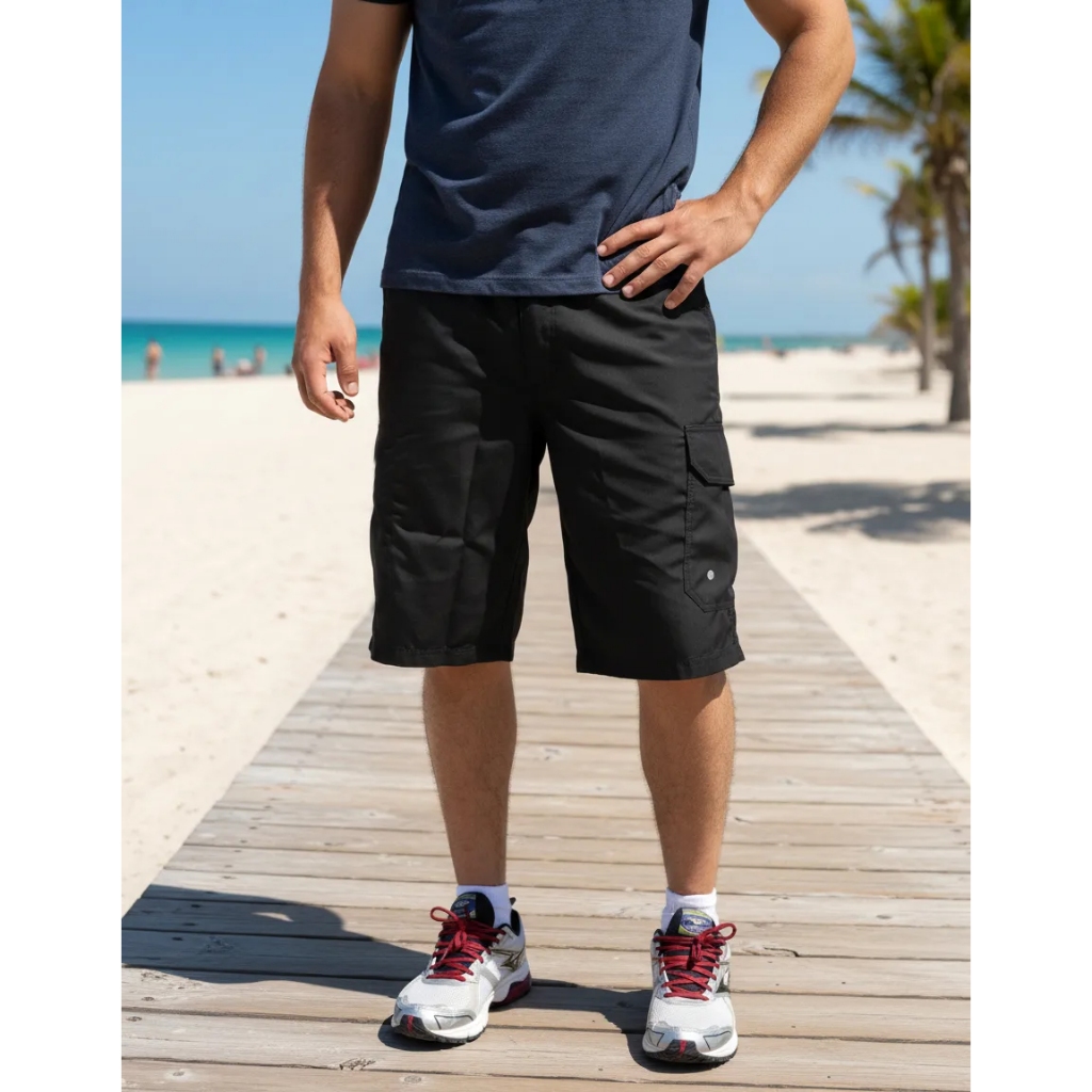 Bermuda em microfibra Plus Size Tamanhos 48 a 60