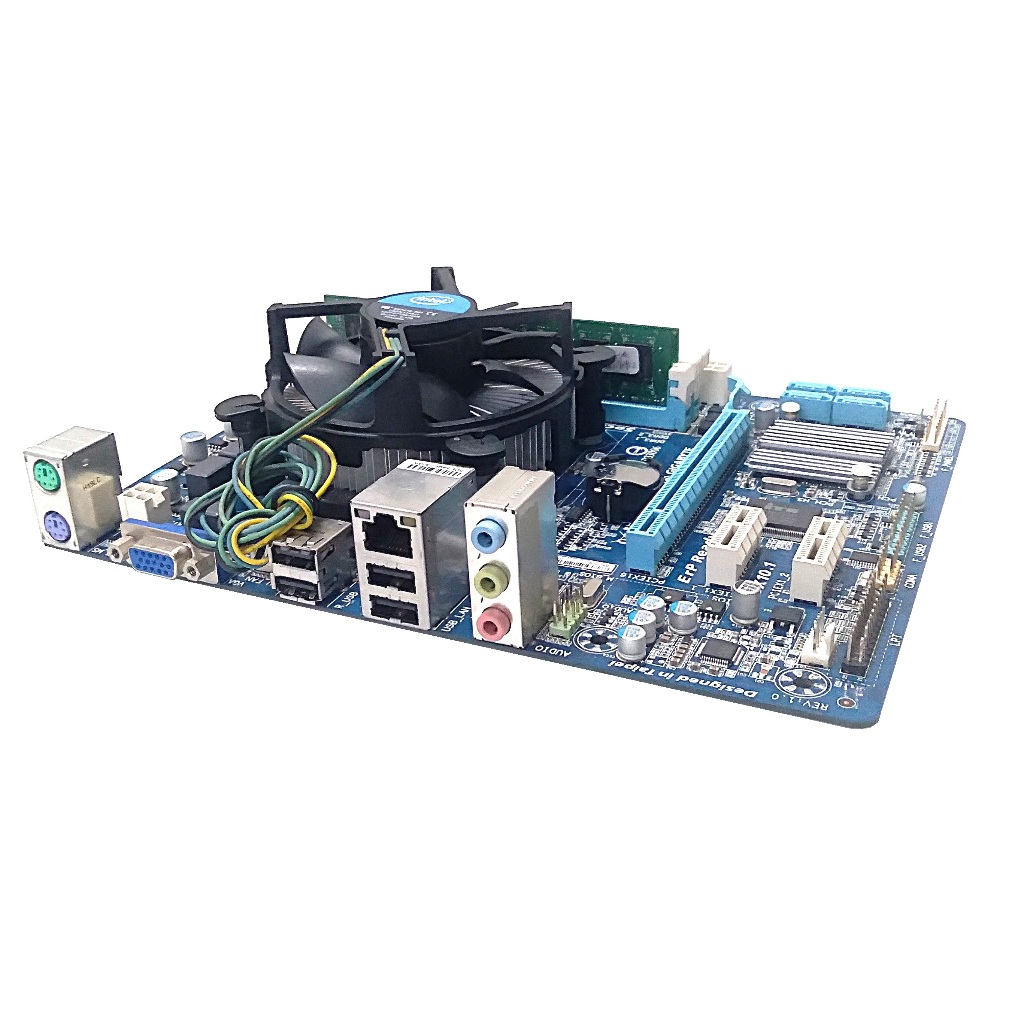 KIT PLACA MÃE GIGABYTE GA-H61M-DS2 I3-2120 8GB DDR3