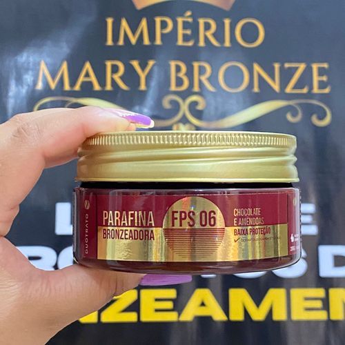 PARAFINA BRONZEADORA CHOCOLATE 200G - duotrato