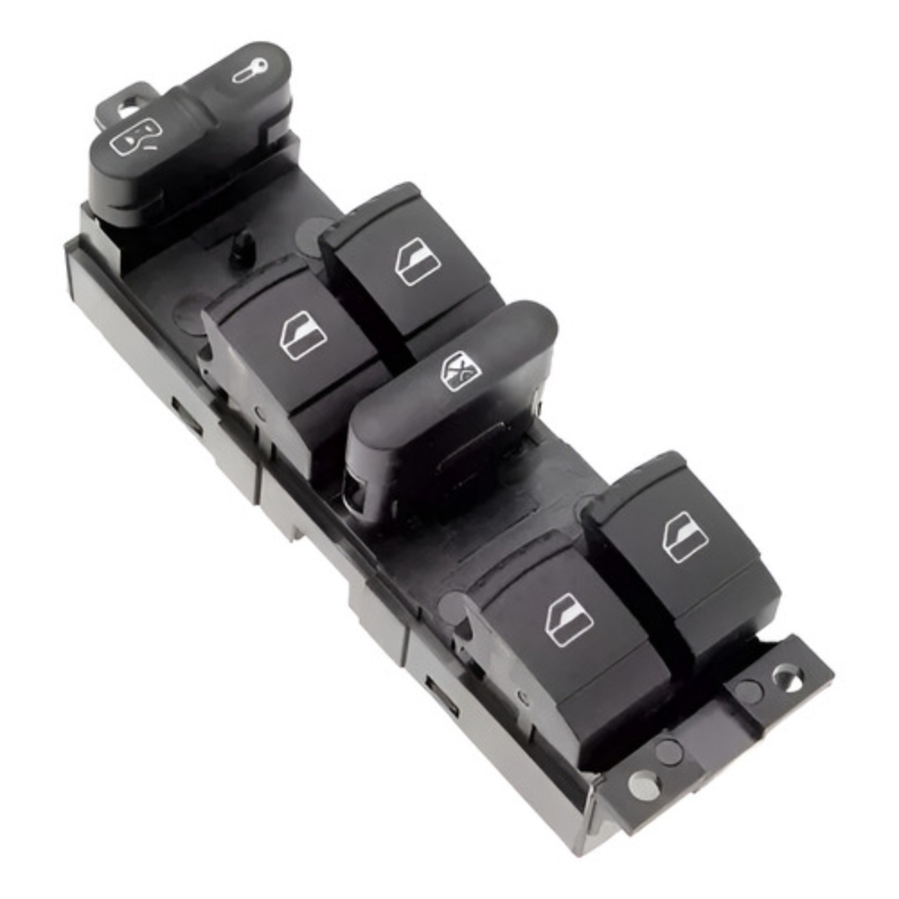 Comando Botão Vidro Elétrico Porta Motorista Golf Bora Passat 1999 2000 2001 2002 2003 2004 2005 2006 2007 2008 2009