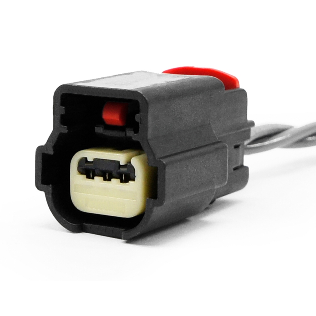 Plug Conector Sensor Estacionamento Ranger Focvus Fusion S10 Onix Prisma Cobalt 3 Vias