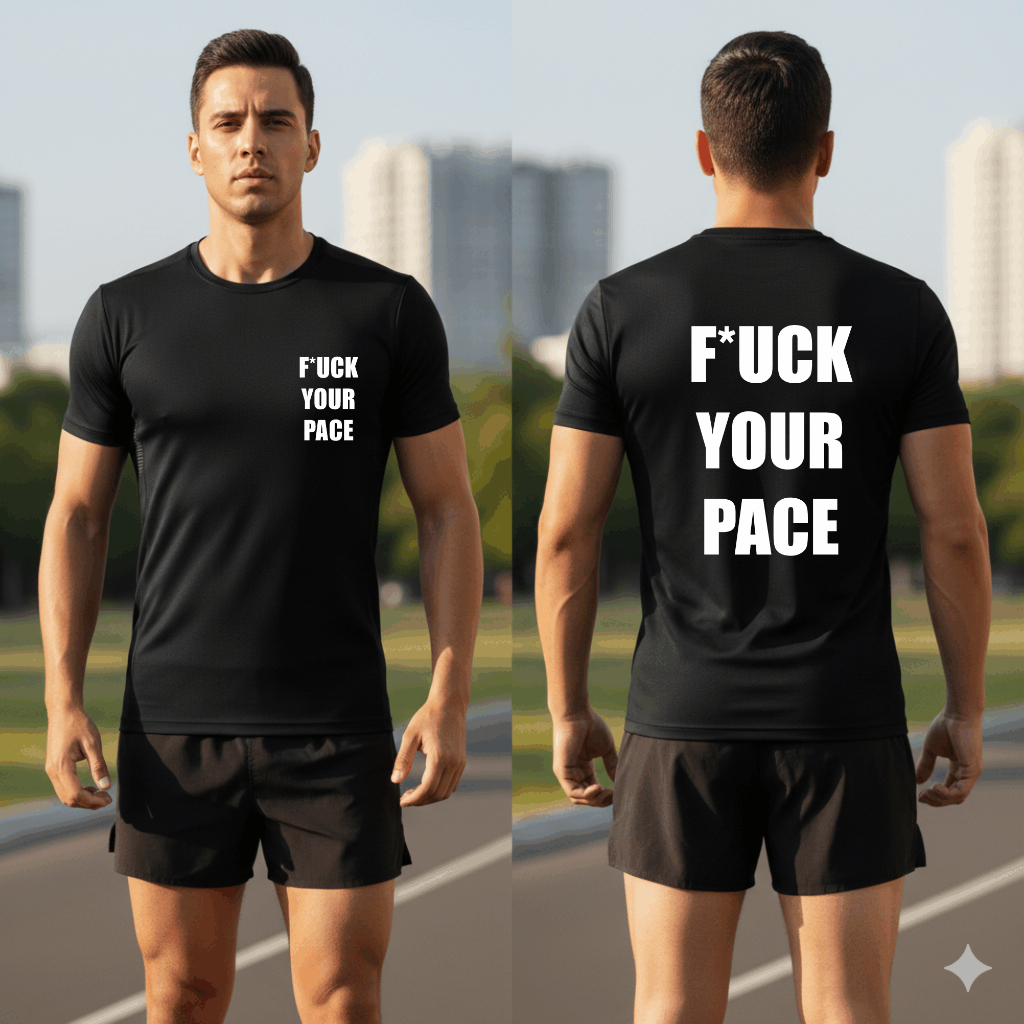 Camisa Dryfit Fuck Your Pace da Power Caps Strava Memes