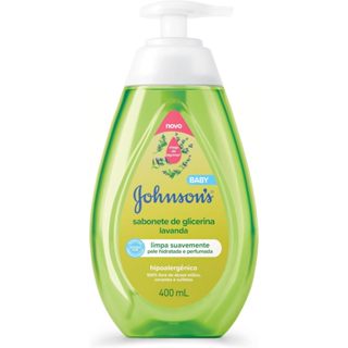 Sabonete Johnsons Baby Lavanda Glicerina 400ml em Oferta na Shopee