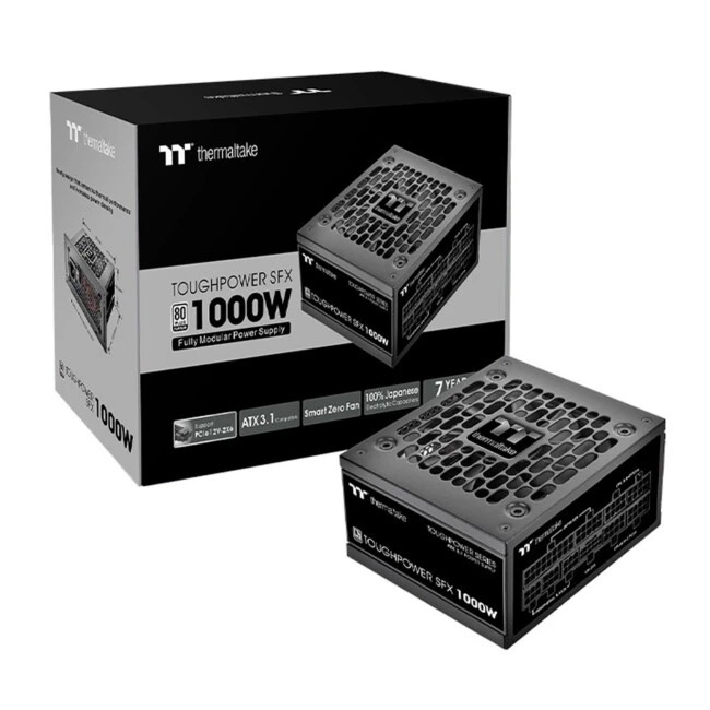 FONTE 1000W TT TOUGHPOWER SFX PLATINUM FULLY MODULAR 80 PLUS ATX 3.1 PCIE 5.1 PS