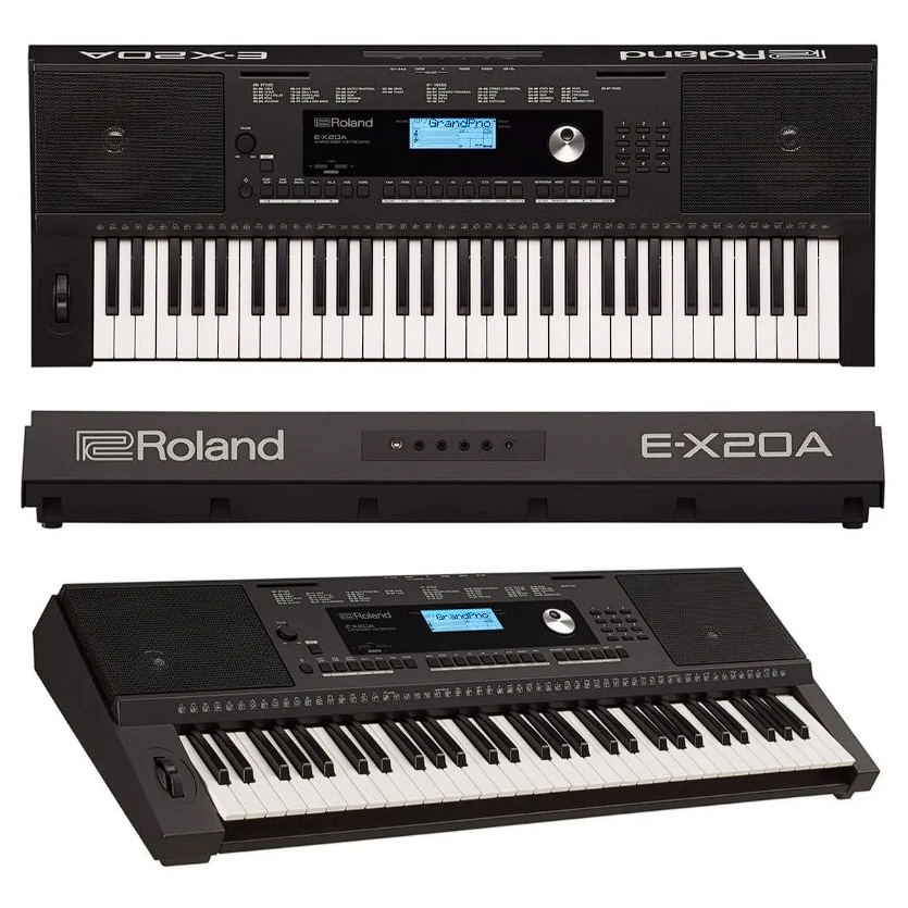 Teclado Roland E X20a Arranjador Digital 5/8 E-x20a