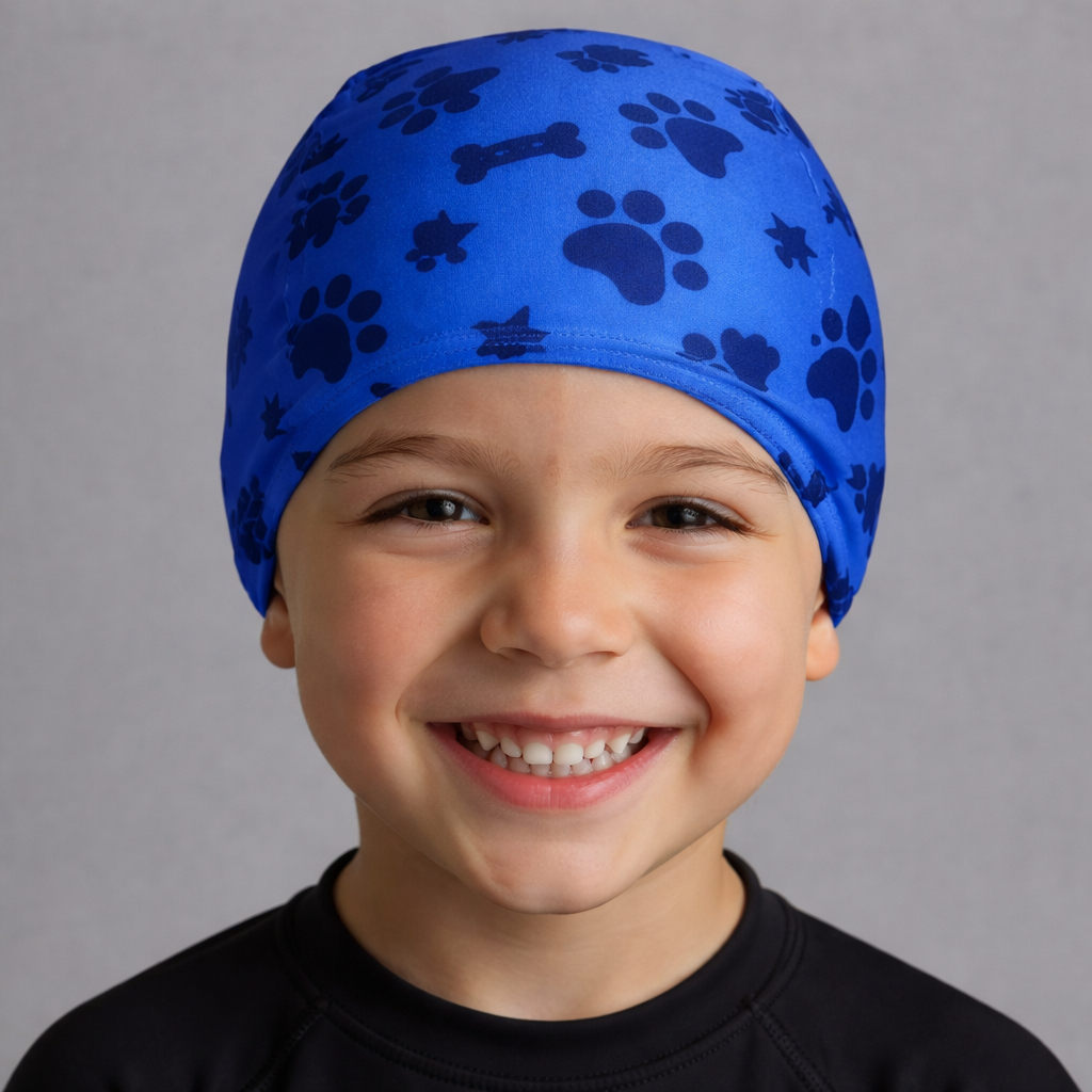 Touca Infantil de Natação Lycra – Não Aperta e Não Puxa o Cabelo