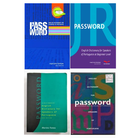Coleção Password dicionario English Dictionary For Speakers of Portuguese / Martins Fontes