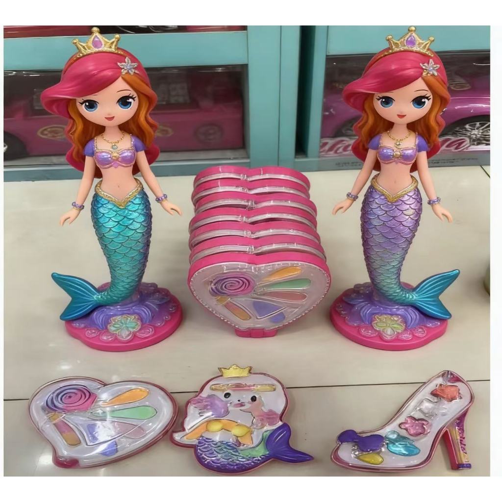 Kit 3 Maquiagem Infantil Antialérgica Menina Para crianças