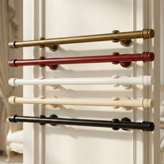 Varão Bastão de Cortina Simples 1 metro, 1,5 metro, 2 metros, 2,5 metros -19mm Varias Cores em Oferta na Shopee