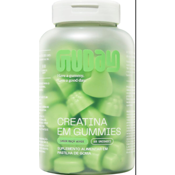 Creatina em Gummies Guday 60 Unidades Guday
