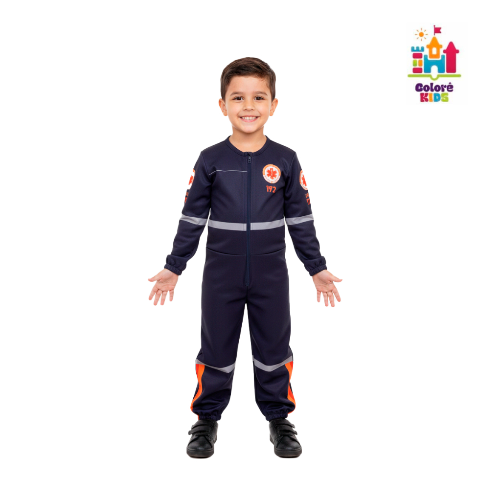 Fantasia Infantil SAMU 192 Socorrista