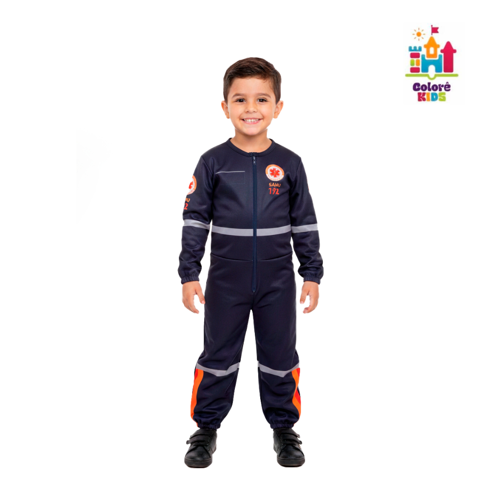 Fantasia Infantil SAMU 192 Socorrista