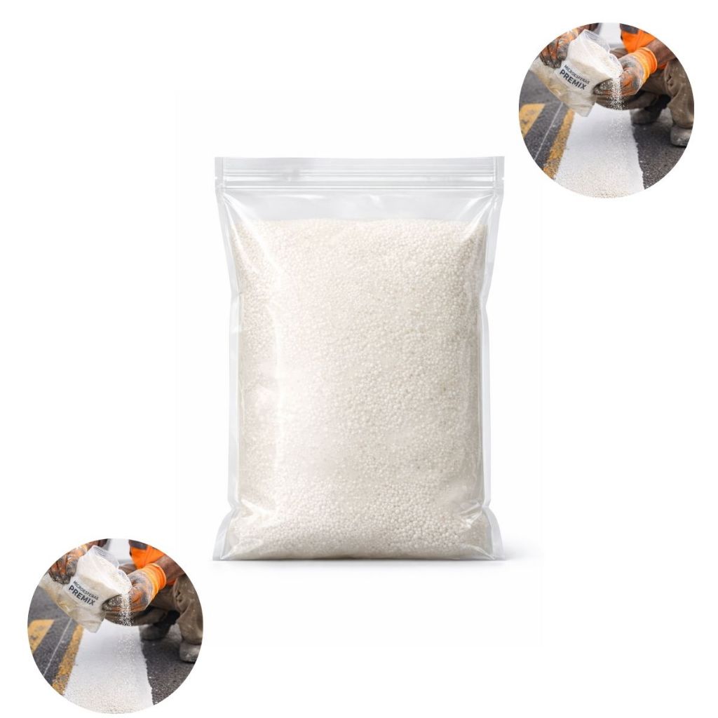 Microesfera de vidro para jateamento Fina- 3KG