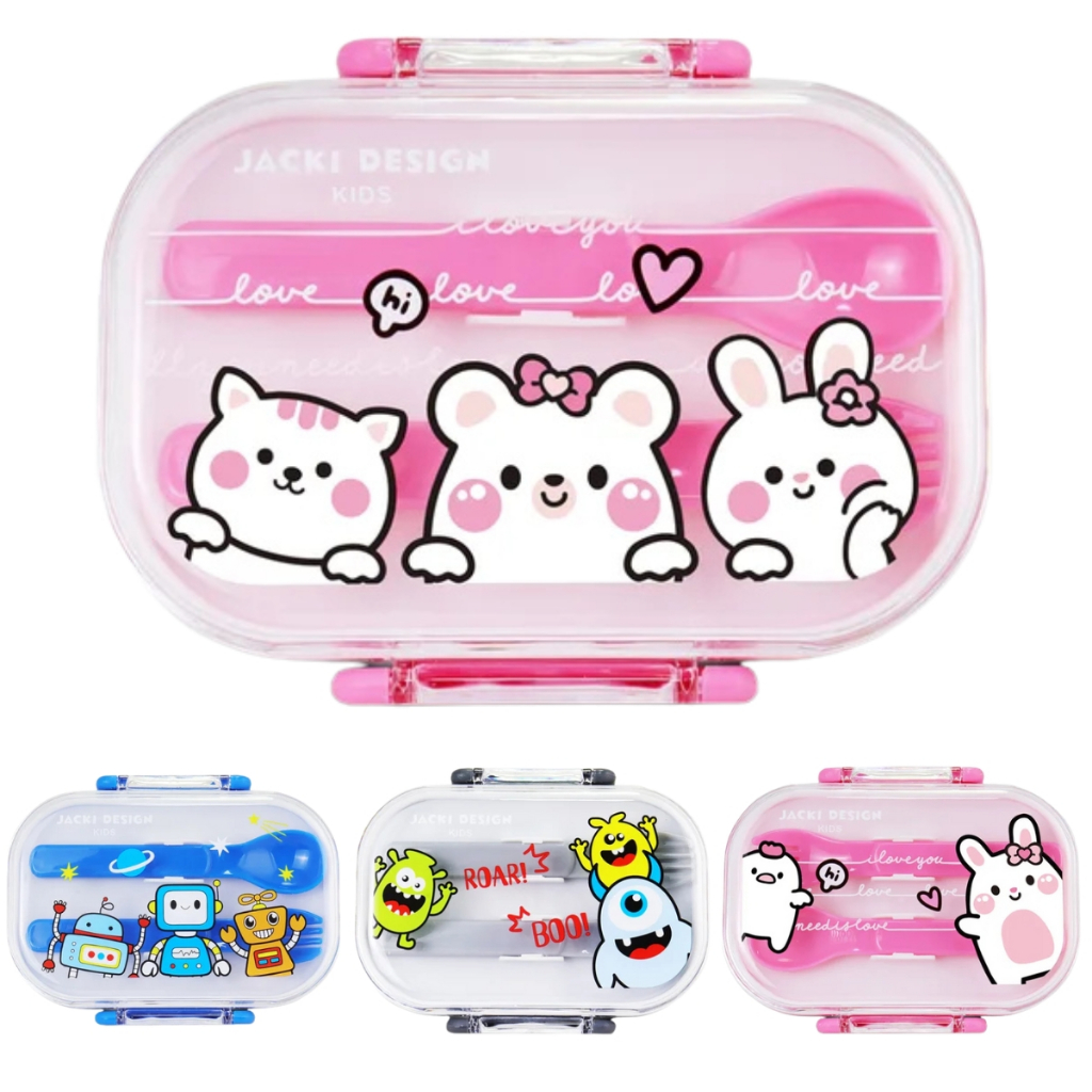 Pote Marmita Infantil Escolar P/ Lanche 2 Andares 400ml Coleção Amiguinhos Volta as Aulas Passeio em Oferta na Shopee