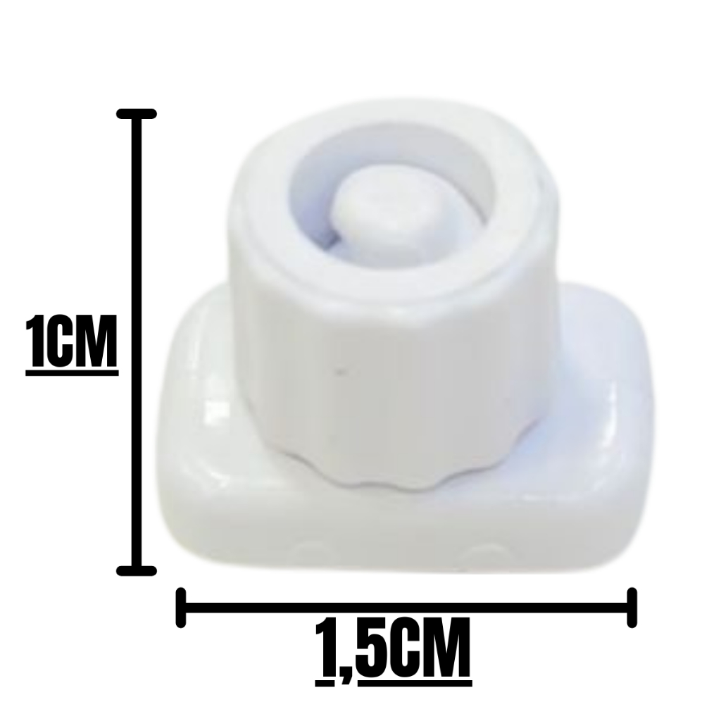 Terminal Para Trilho Suíço Max E Varão Suíço Várias Peças