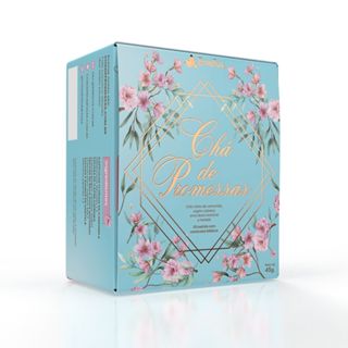 CHÁ DE PROMESSAS 12 SACHÊS COM VERSÍCULOS BÍBLICOS SABOR PÊSSEGO, HIBISCO, MAÇA, CAMOMILA, MATE em Oferta na Shopee