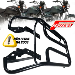 Bagageiro Churrasqueira Cg125 Fan 125 / Fan 150 2009 Ate 2013 / Titan 150 2009 Fortuna