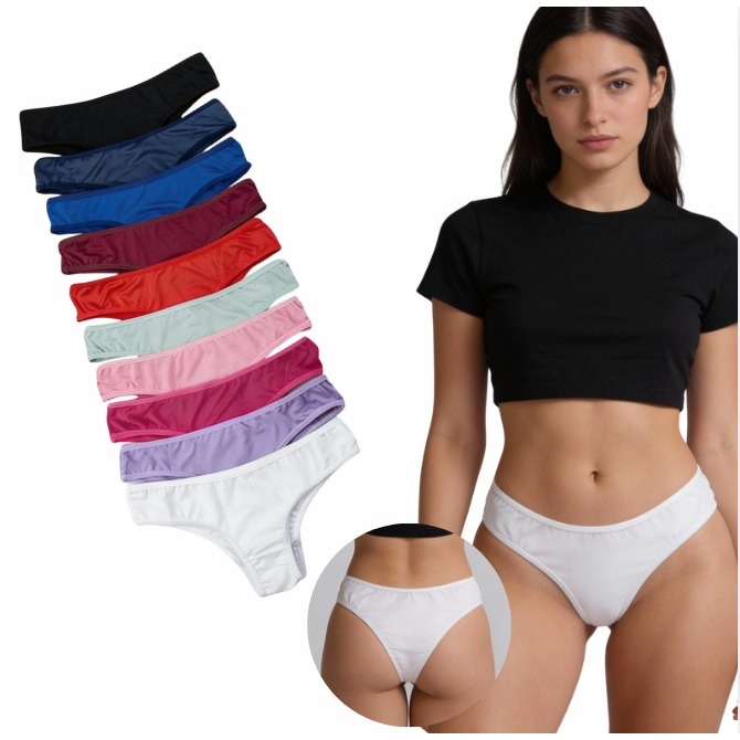 Calcinha Juvenil Conforto Moca Menina Tanga Conforto Poliester Com Forro