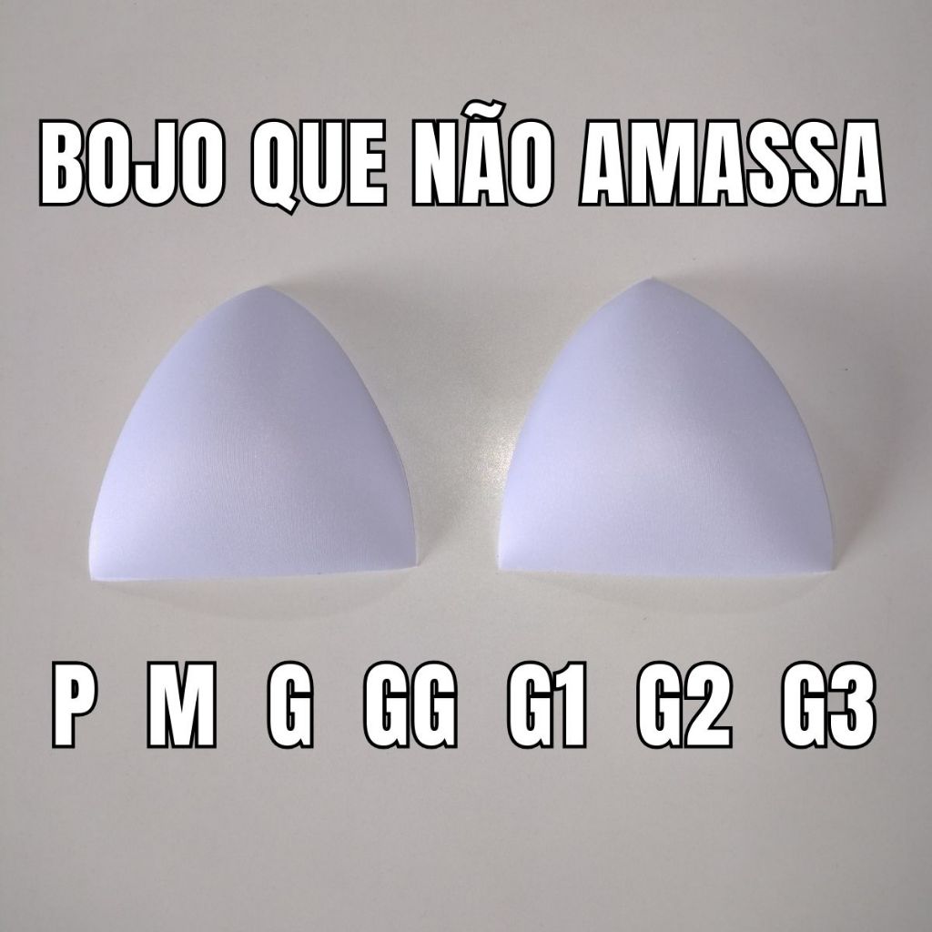 Par de Bojos de Espuma Durinho Confortável Enchimento Inserção de Sutiã Top Sem Aro Slim e Plus Size em Oferta na Shopee