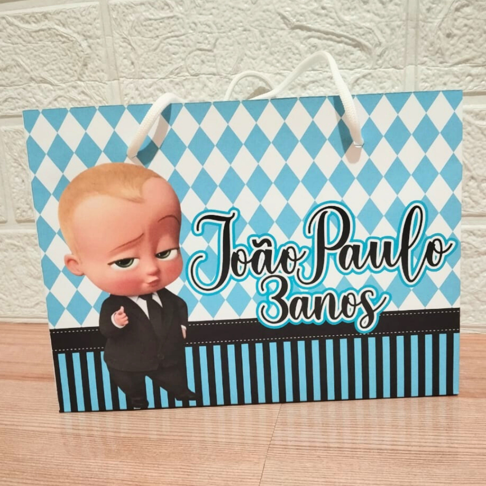 Sacolinha Desmontada Poderoso Chefinho Personalizada | Lembrancinha Festa Infantil