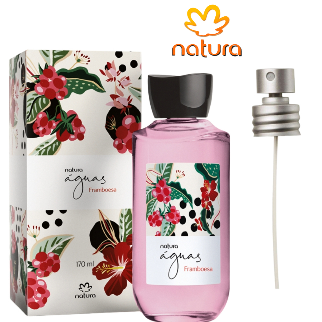 Águas Framboesa Natura Feminino 170ml ORIGINAL E LACRADO em Oferta na Shopee