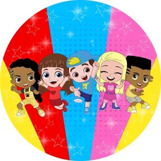 PAINEL DE FESTA INFANTIL REDONDO - LUCCAS NETO em Oferta na Shopee