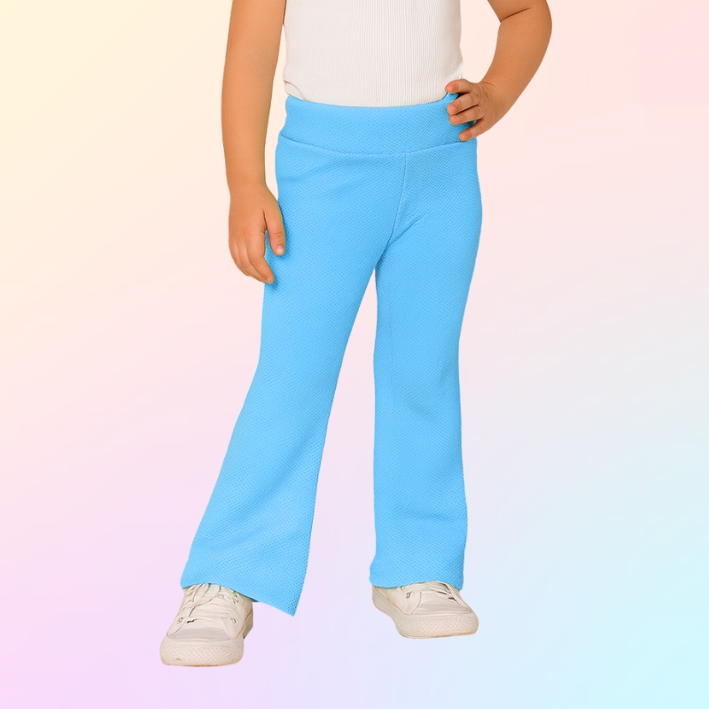 Calça Bailarina Flare Bebê Menina Malha Pop Tamanho 1 ao 3 em Oferta na Shopee