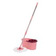 Mop Esfregão 8L Limpeza Prática Giratório com Refil Cores Rosa/ Turquesa - Mor