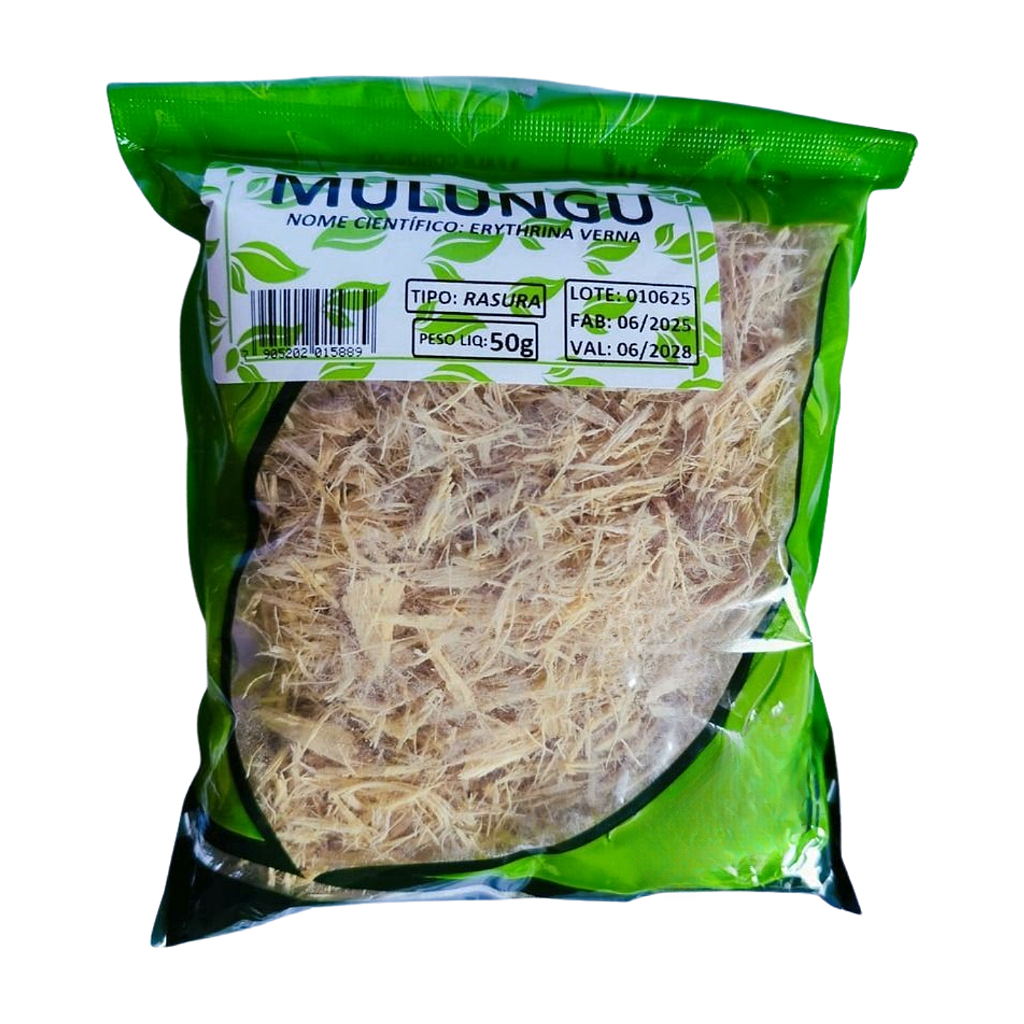 Imagem Mulungu Rasura 50g – Calmante Natural | Relaxamento | Chá de Mulungu