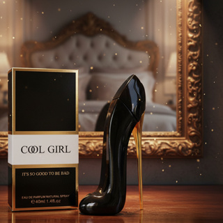 Perfume feminino sapatinho 30ml, cool girl, colecionavel em Oferta na Shopee