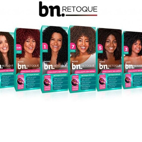 Tonalizante Sem Amônia BN Retoque 90g – Beleza Natural bn.Cachos em Oferta na Shopee