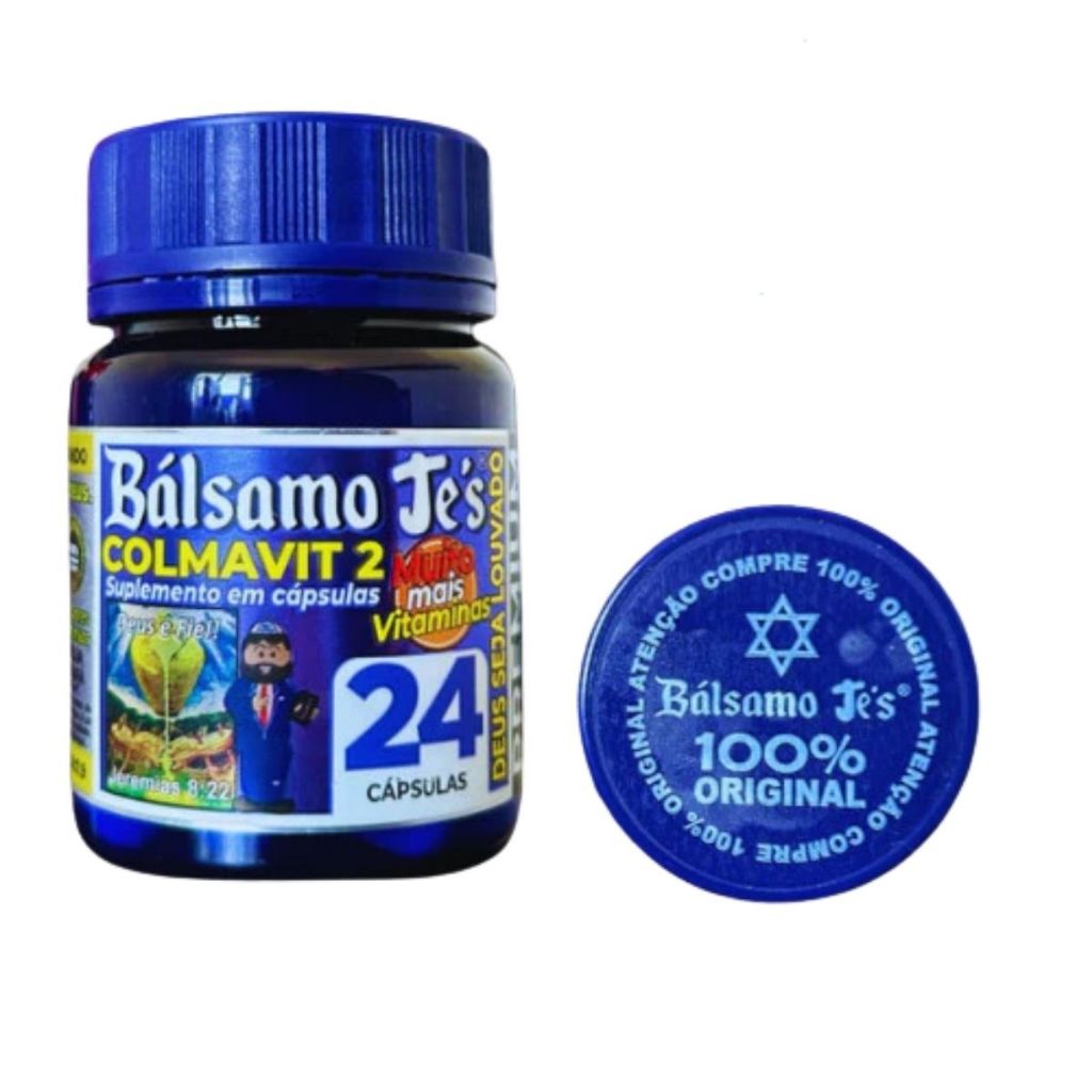 Oferta Especial Suplemento Alimentar Bálsamo Je's 100% Original - 24 Cápsulas