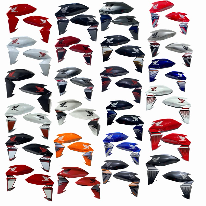 Aba Cb 250 Twister Compativel Modelos 2016 a 2024 cores