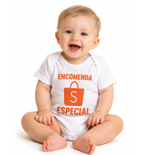 Body Shopee Encomenda Escpecial - Frases Divertidas Body Temático em Oferta na Shopee