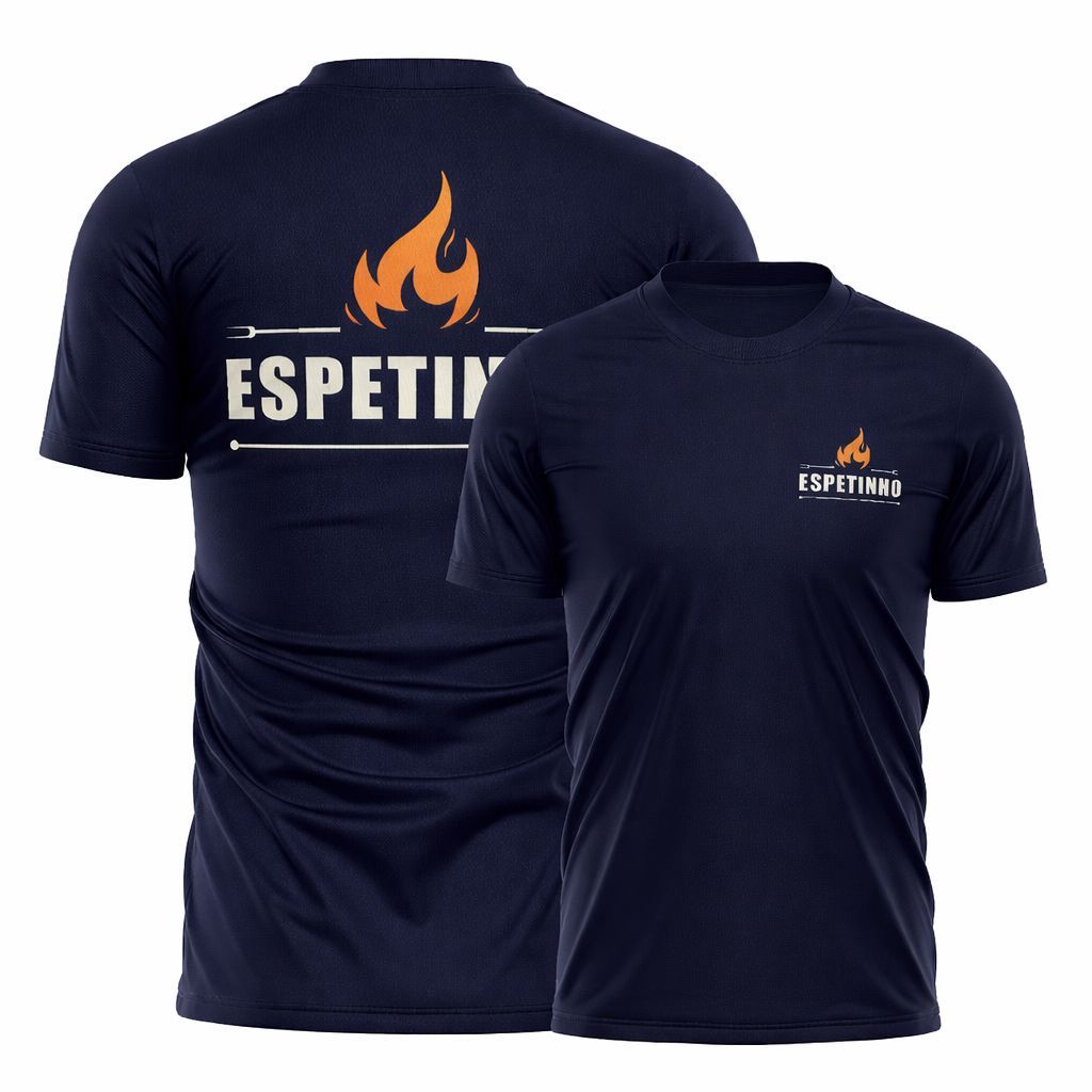 Camiseta Espetinho – Algodão Premium  Camiseta confeccionada em algodão de alta qualidade, oferecendo conforto, maciez e