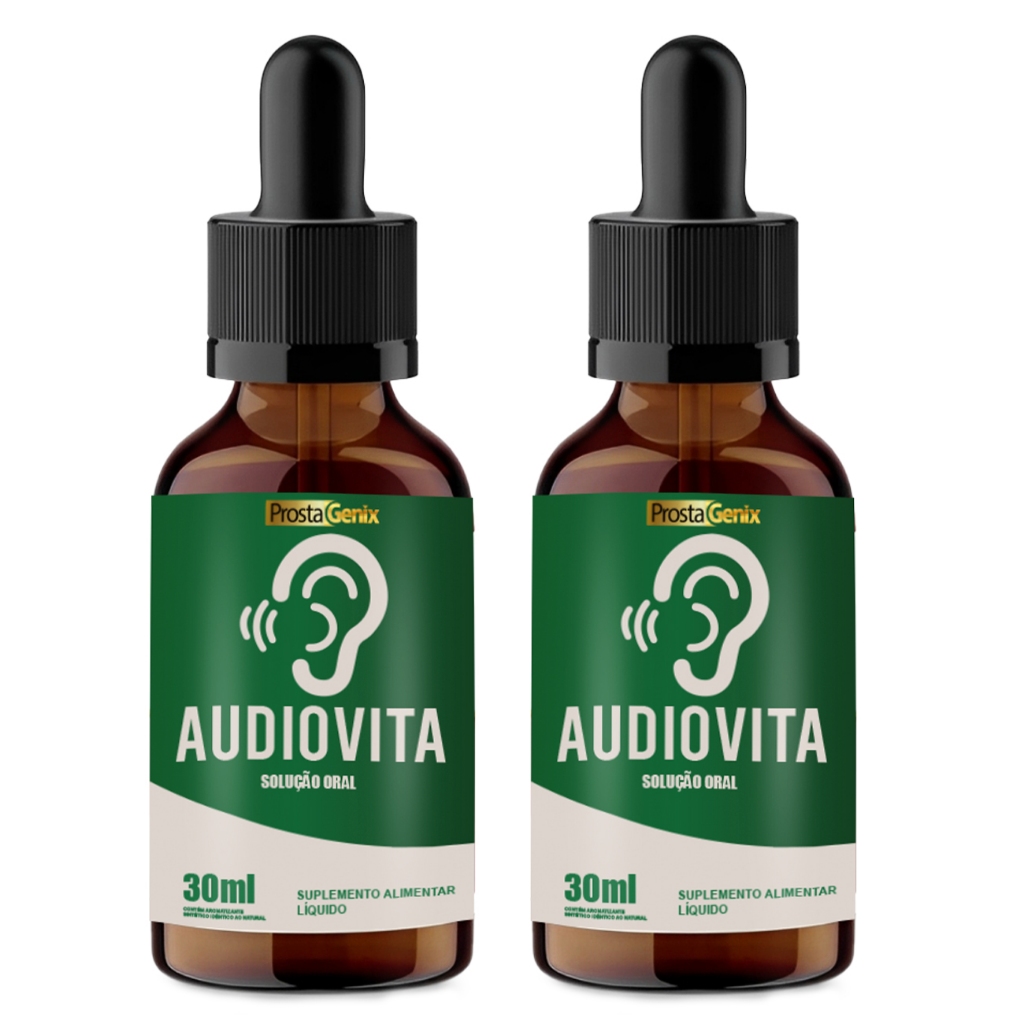 2 Audiovita – Suplemento Alimentar Líquido – Prático e Fácil de Usar